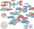 Smoby, Mágneses számok és betűk, 72 darabos