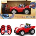 Jada Toys, Stitch Buggy RC járgány, piros
