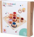 Eichhorn, Montessori fa oktató játék 10 db-os, Formaillesztő tábla
