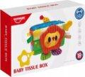 Babafoglalkoztató zsebkendőtartó doboz