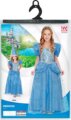Kék hercegnő/tündér jelmez, 104 cm