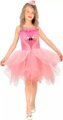 Flamingo jelmez fejpánttal, 128 cm
