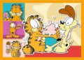 Trefl, Garfield imádja a lasagnát 4 az 1-ben puzzle, 35, 48, 54, 70 darabos