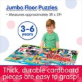 The Learning Journey, Jumbo puzzle, Mentő járművek, 50 darabos