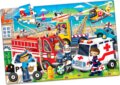 The Learning Journey, Jumbo puzzle, Mentő járművek, 50 darabos