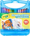 Crayola, SuperTips kimosható filctoll és papír készlet, 65 db-os