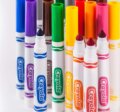 Crayola, Tompahegyű, lemosható filctoll, 24 db-os