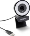 Dicota Webcam Ringlight (5 MP, mikrofon)