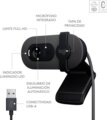 Logitech Brio 100 (Full HD, fekete)