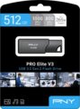PNY PRO Elite V3 Gen2 512GB (USB3.2, fekete)