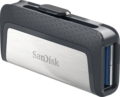 SanDisk Ultra Dual Drive USB Type-C 128GB (USB 3.1 Gen 1, fekete/ezüst)