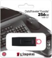 Kingston DataTraveler Exodia 256GB (USB3.2, fekete/rózsaszín)