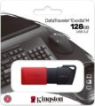 Kingston DataTraveler Exodia M 128GB (USB3.2, fekete/piros)