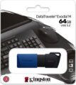 Kingston DataTraveler Exodia M 64GB (USB3.2, fekete/kék)