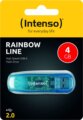 Intenso Rainbow Line 4GB (USB2.0, kék)