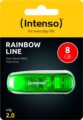 Intenso Rainbow Line 8GB (USB2.0, zöld)