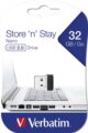 Verbatim Store'n'Stay Nano 32GB (USB2.0, fekete)