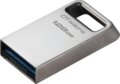 Kingston DataTraveler Micro 128GB (USB3.2, Type-A, ezüst)