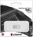 Kingston DataTraveler Micro 128GB (USB3.2, Type-A, ezüst)