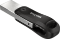 SanDisk iXpand Go 64GB (USB3.0/Lightning, fekete/ezüst)