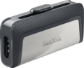 SanDisk Ultra Dual Drive USB Type-C 64GB (USB 3.1 Gen 1, fekete/ezüst)