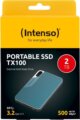 Intenso TX100 2TB (USB 3.2, Type-C, kék)