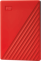 Western Digital My Passport 2TB (2,5", USB3.2 Gen1, piros)