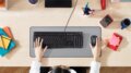 Logitech Studio Series Desk Mat (középszürke)
