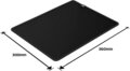 HP HyperX Pulsefire Mat (gamer, M, fekete)