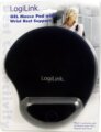 LogiLink ID0027 (géles, csuklótámaszos, fekete)