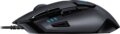 Logitech G402 Hyperion Fury (gamer, vezetékes, optikai, világítás, fekete)