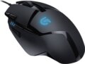 Logitech G402 Hyperion Fury (gamer, vezetékes, optikai, világítás, fekete)