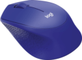 Logitech M330 Silent Plus (szilent, vezeték nélküli, kék)