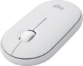 Logitech Pebble Mouse 2 M350s (Bluetooth, optikai, fehér)