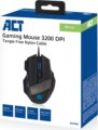 ACT AC5000 (gamer, vezetékes, megvilágított, fekete)