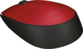 Logitech M171 (vezeték nélküli, piros)
