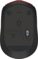 Logitech M171 (vezeték nélküli, piros)