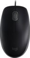 Logitech B110 Silent (vezetékes, fekete)