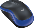 Logitech M185 (vezeték nélküli, kék)