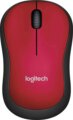 Logitech M185 (vezeték nélküli, piros)