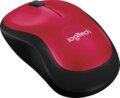 Logitech M185 (vezeték nélküli, piros)