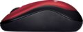 Logitech M185 (vezeték nélküli, piros)