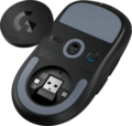 Logitech Pro X Superlight 2 SE (gamer, vezeték nélküli, fekete, könnyített)