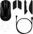 HP HyperX Pulsefire Haste 2 (vezeték nélküli, gamer, fekete)