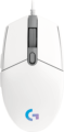 Logitech G102 Lightsync (gamer, fehér)