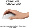 Logitech M240 Silent (Bluetooth, szilent, fehér)