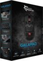 White Shark Galahad (6400 dpi, gamer, fekete)