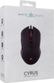 White Shark Cyrus (3200 dpi, gamer, fekete)