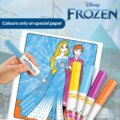 Crayola Color Wonder, Jégvarázs maszatmentes kifestő készlet mappában