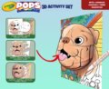 Crayola POPs, 3D megakészlet, Kisállatok